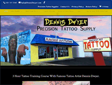 Tablet Screenshot of dennisdwyer.com